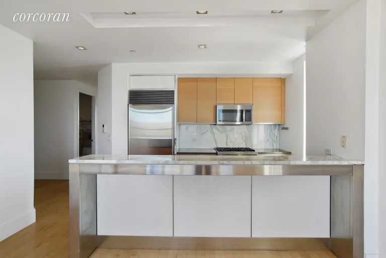New York City Real Estate | View 20 Bayard Street, 11A | Marble Kitchen | View 4