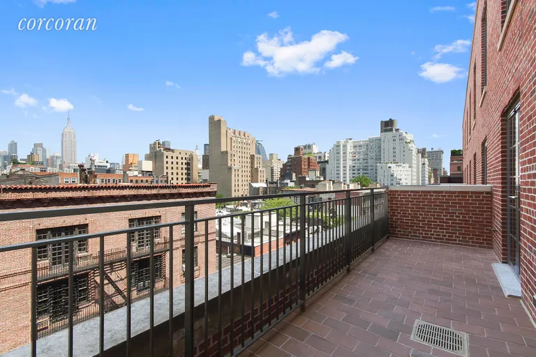 New York City Real Estate | View 160 West 12th Street, 76 | private terrace | View 3