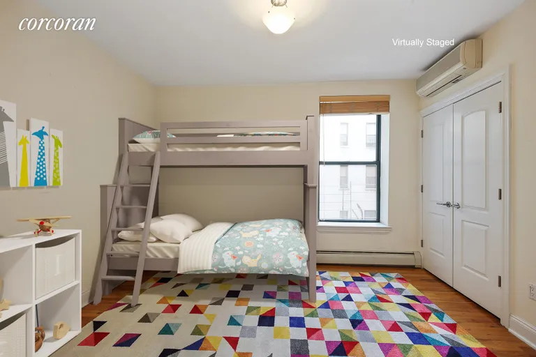 New York City Real Estate | View 2098 Frederick Douglass Blvd, 2D | Virtually Staged 2nd Bedroom  | View 4