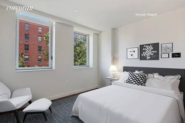 New York City Real Estate | View 285 West 110th Street, 3B | Virtually Staged 2nd Bedroom | View 5