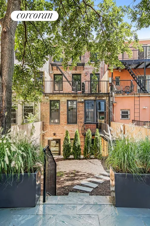 New York City Real Estate | View 48 Duffield Street, 2 | Rear View of Garden/Building | View 8