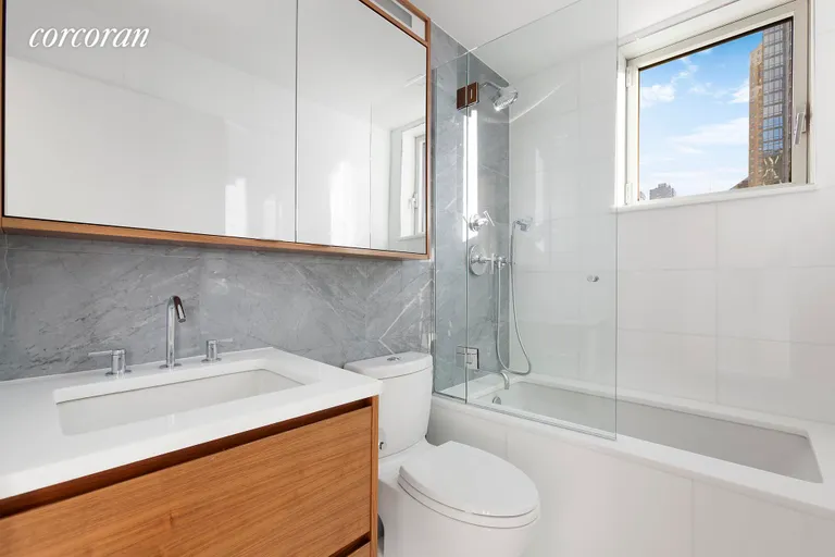 New York City Real Estate | View 301 West 53rd Street, 19A | Bathroom | View 3
