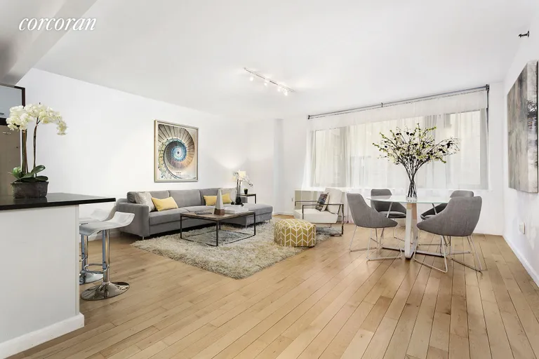 New York City Real Estate | View 224 West 18th Street, 4B | 1 Bed, 2 Baths | View 1