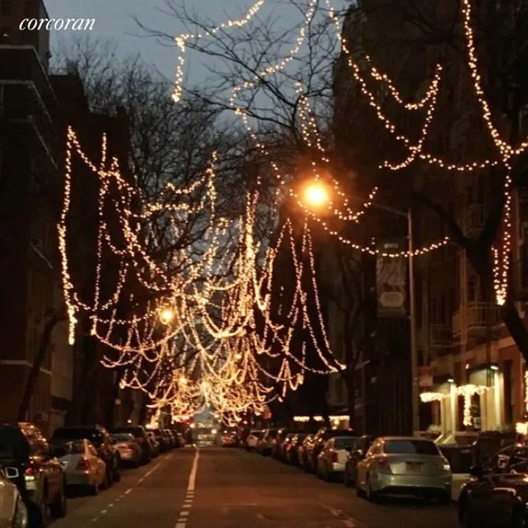 New York City Real Estate | View 315 West 55th Street, 4C | holiday lighting | View 4