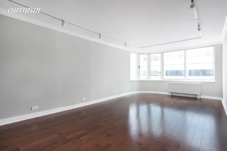 New York City Real Estate | View 275 Greenwich Street, 10A | Bright living/dining room with southern exposures | View 8