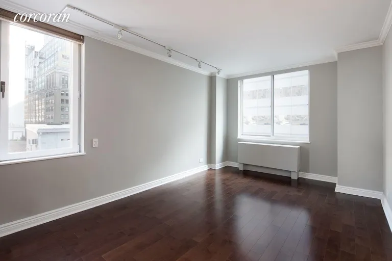 New York City Real Estate | View 275 Greenwich Street, 10A | Master bedroom with south and east exposures | View 10