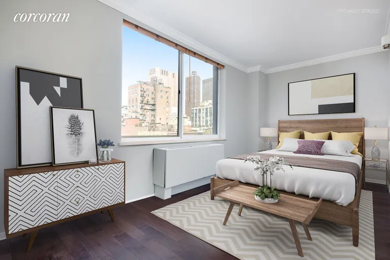 New York City Real Estate | View 275 Greenwich Street, 10A | Large 2nd bedroom with open northern views | View 5