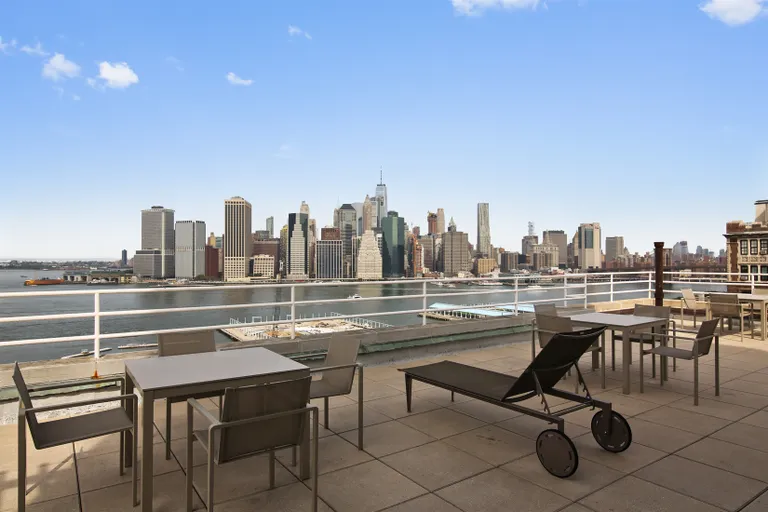 New York City Real Estate | View 57 Montague Street, 1E | Roof Deck | View 7