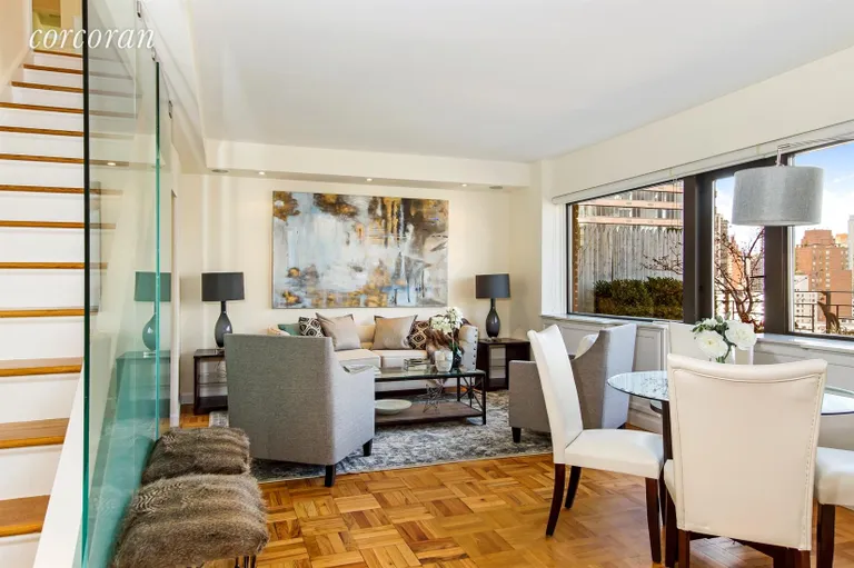 New York City Real Estate | View 510 East 86th Street, 21C | Living Room | View 2