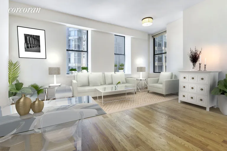 New York City Real Estate | View 150 Nassau Street, 7H | 2 Beds, 2 Baths | View 1