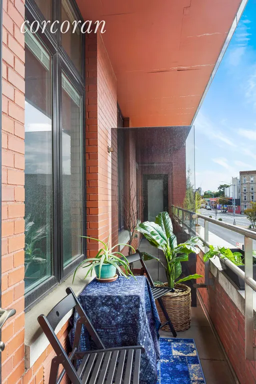 New York City Real Estate | View 12 McGuinness Blvd S, 2F | Balcony Oasis | View 4
