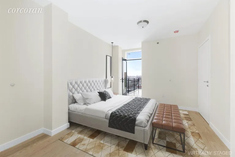 New York City Real Estate | View 222 Parkville Avenue, PH - 7B | 1st floor master bedroom | View 12