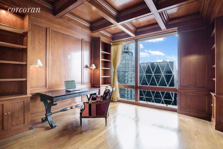 New York City Real Estate | View 25 Columbus Circle, 67C | Library/3rd Bedroom | View 5