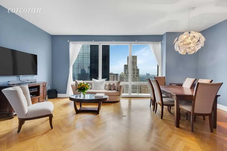 New York City Real Estate | View 25 Columbus Circle, 58G | 2 Beds, 2 Baths | View 1