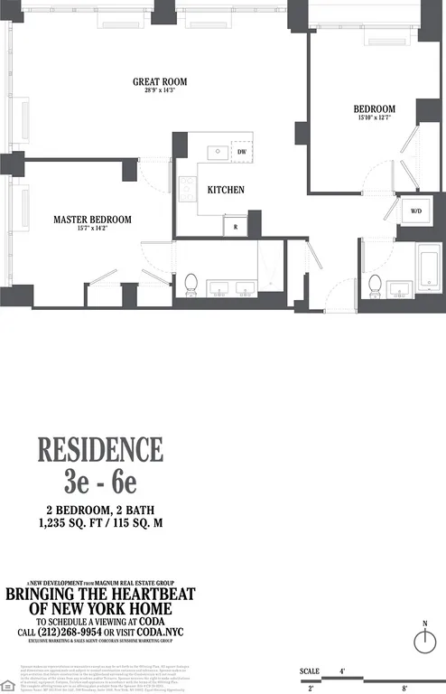 385 First Avenue, 3E | floorplan | View 8