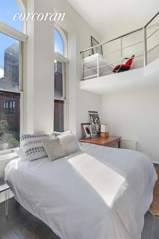 New York City Real Estate | View 55 Poplar Street, 4J | Master Bathroom and Loft/Office | View 6
