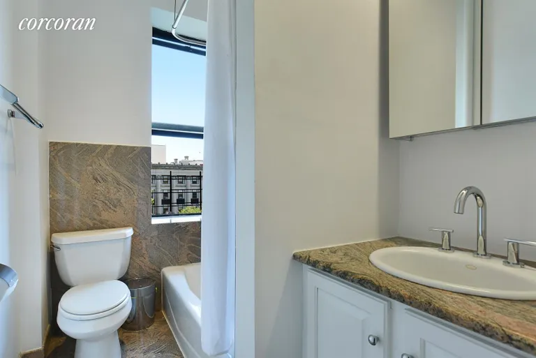 New York City Real Estate | View 255 Eastern Parkway, F16 | One of two baths... | View 5
