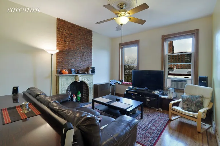 New York City Real Estate | View 271 12th Street, parlour | 2 Beds, 1 Bath | View 1