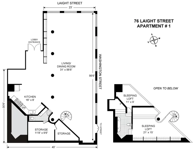 76 Laight Street, 1 | floorplan | View 21