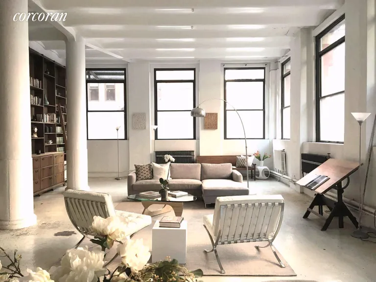 New York City Real Estate | View 76 Laight Street, 1 | Walls of Windows | View 7