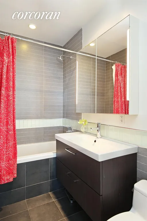 New York City Real Estate | View 14 Monitor Street, 4D | Spa-Like Bathroom with Updated Fixtures | View 8