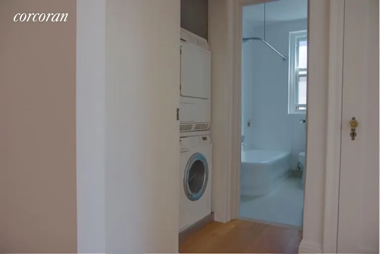 New York City Real Estate | View 172 West 79th Street, 15F | Laundry in apartment | View 7