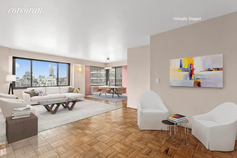New York City Real Estate | View 300 East 74th Street, 20F | 2 Beds, 2 Baths | View 1