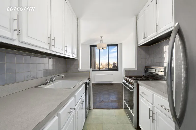 New York City Real Estate | View 115 East 87th Street, 19B | Pass-thru Kitchen  | View 4