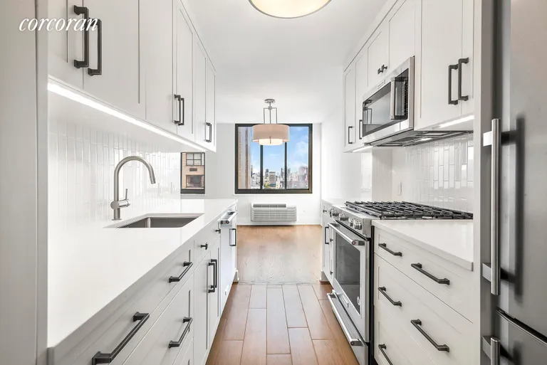 New York City Real Estate | View 115 East 87th Street, 18B | State of the Art Kitchen w/adjacent wall-of-closet | View 7
