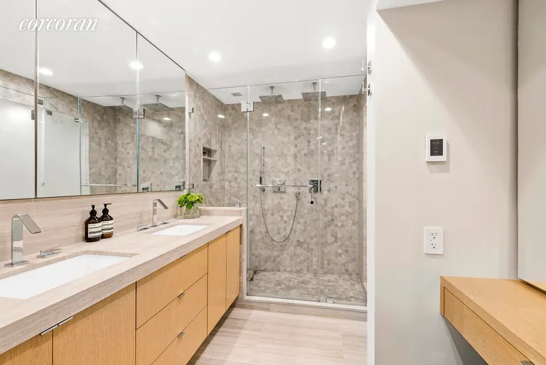 New York City Real Estate | View 421 West 22nd Street, ONE | Spa-Like Bathroom | View 7
