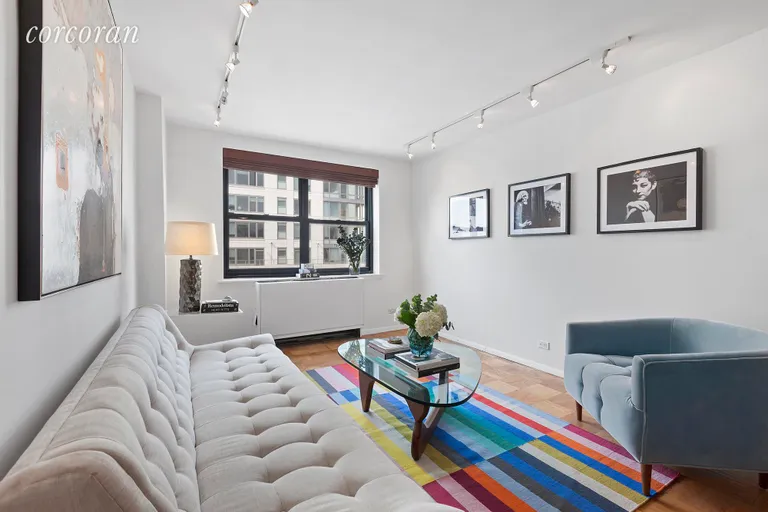 New York City Real Estate | View 200 East 24th Street, PH 1904 | Open Living Room | View 2