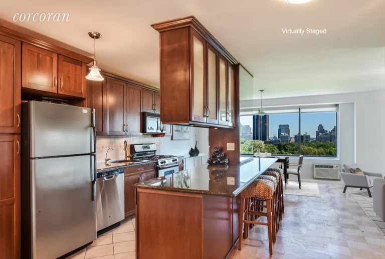 New York City Real Estate | View 372 Central Park West, 14D | Open Chefs Kitchen  | View 4