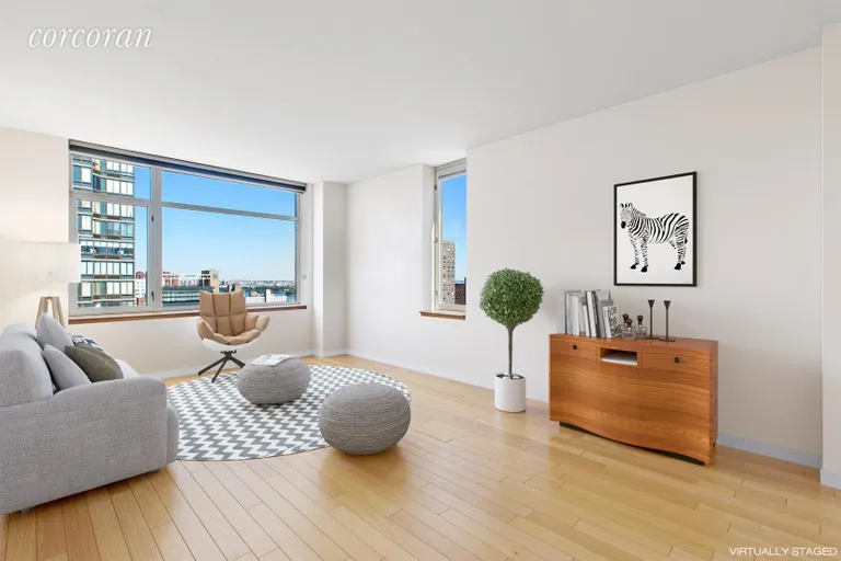New York City Real Estate | View 1760 Second Avenue, 23A | Living Room | View 24