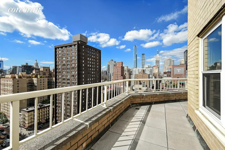 New York City Real Estate | View 305 East 24th Street, 20M | Terrace | View 2