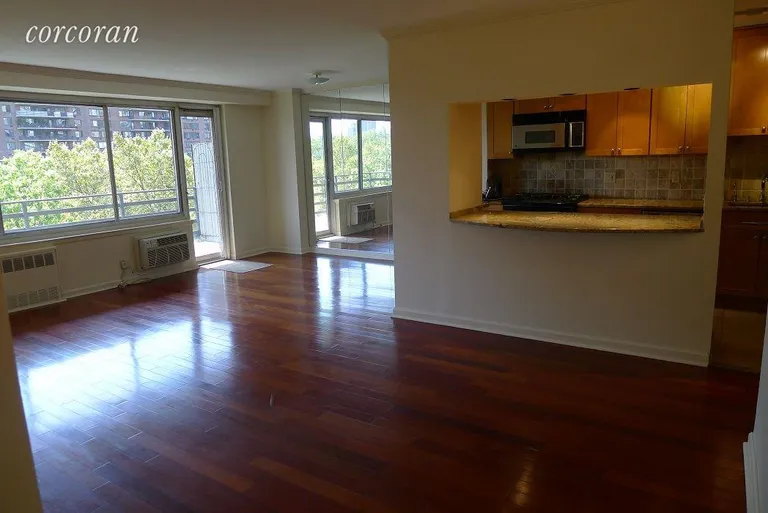 New York City Real Estate | View 400 Central Park West, 7A | Huge living and dining area | View 2