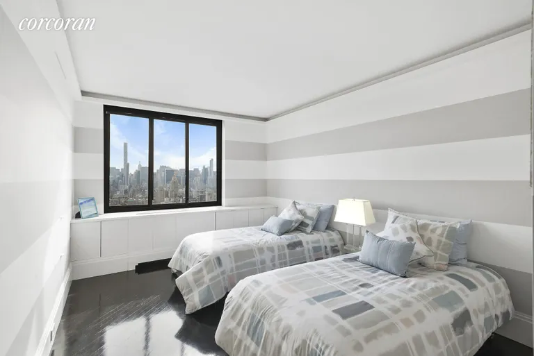 New York City Real Estate | View 115 East 87th Street, 38C | 2nd Bedroom with Skyline South Views | View 9