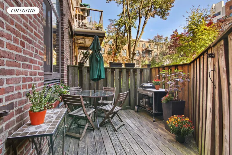 New York City Real Estate | View 420 12th Street, J1R | Private deck | View 8