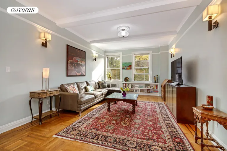 New York City Real Estate | View 41 Eastern Parkway, 2A | Living Room | View 2