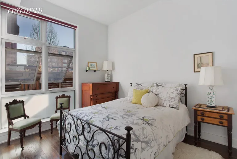 New York City Real Estate | View 390 Lorimer Street, 1A | Roomy bedroom | View 5