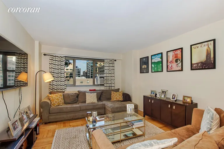New York City Real Estate | View 175 Adams Street, 6-B | Living Room | View 4