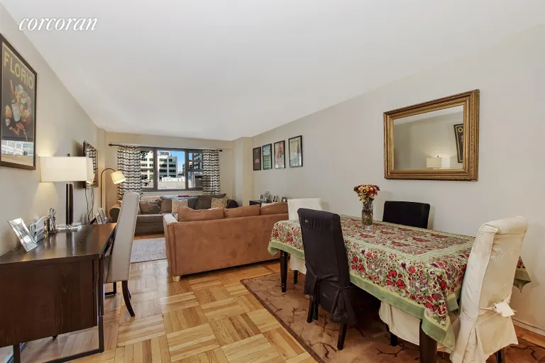 New York City Real Estate | View 175 Adams Street, 6-B | Living Room / Dining Room | View 3