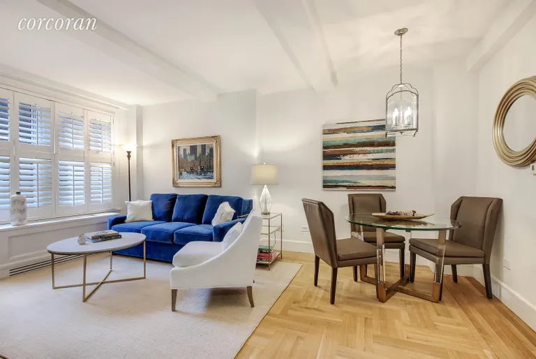 New York City Real Estate | View 27 West 72nd Street, 208 | Living Room/Dining Area | View 2