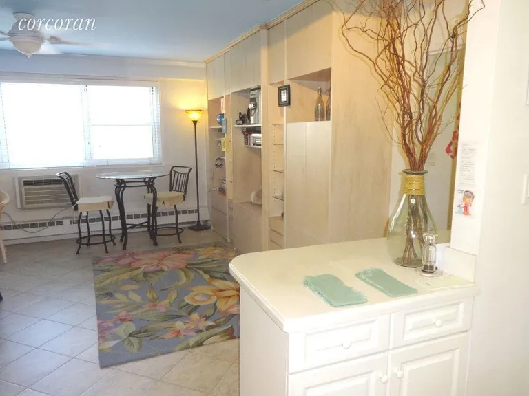 New York City Real Estate | View 122 Ashland Place, 5E | Counter to Living Space | View 4