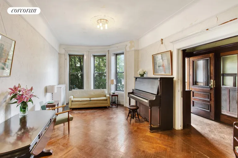 New York City Real Estate | View 1164 Union Street | Living Room | View 2