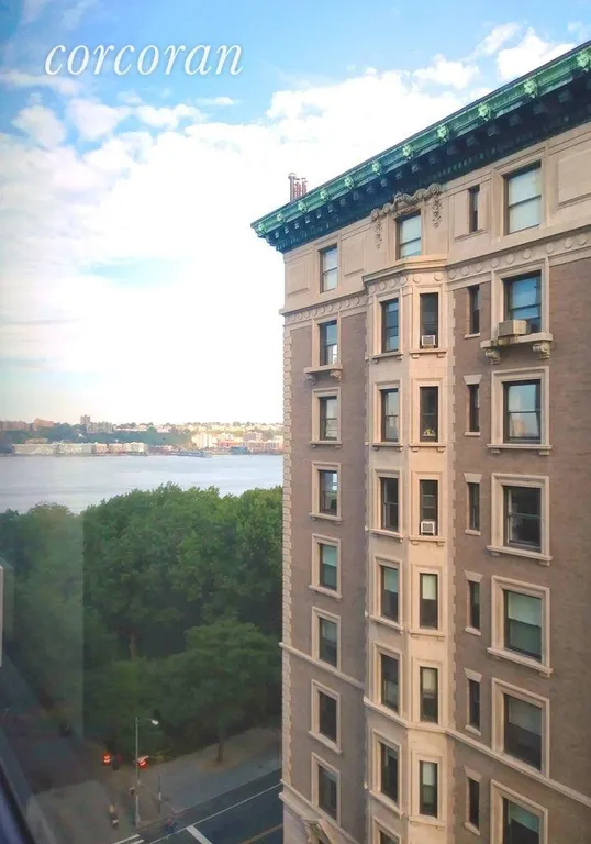 New York City Real Estate | View 186 Riverside Drive, 10B | River view from Living Room | View 5