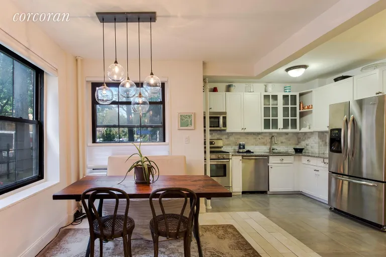 New York City Real Estate | View 361 Clinton Avenue, 1F | Dining Area | View 2