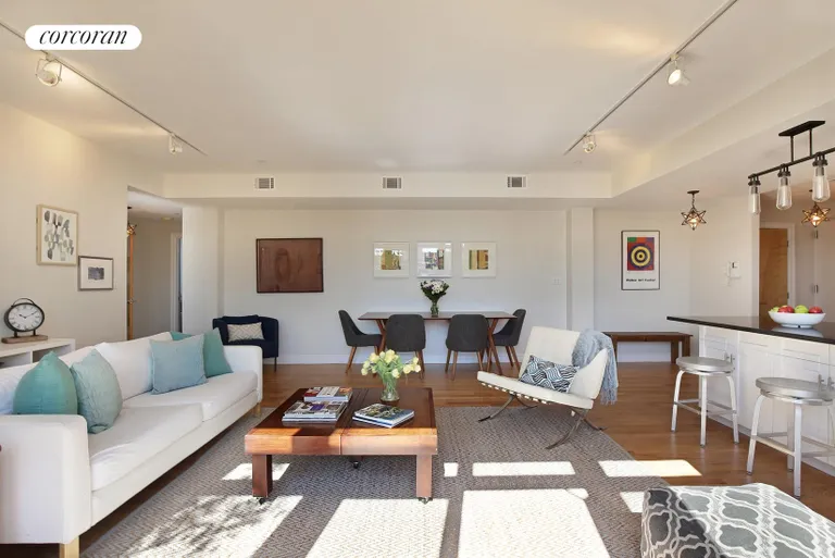 New York City Real Estate | View 35 Underhill Avenue, 6C | Living Room / Dining Room | View 4
