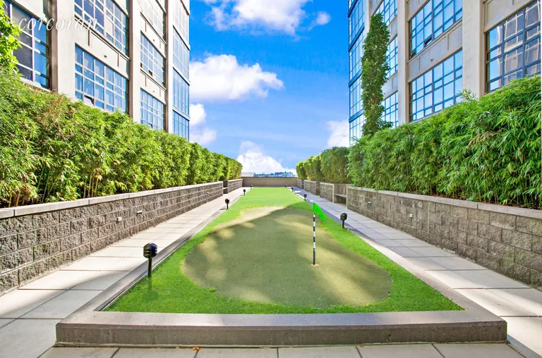 New York City Real Estate | View 360 Furman Street, 911 | 3rd Floor Putting Green | View 16