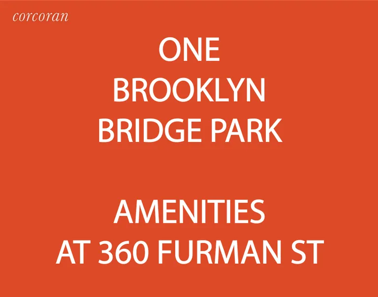 New York City Real Estate | View 360 Furman Street, 911 | Amenities | View 12