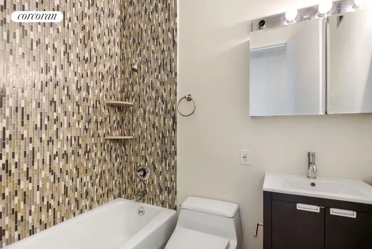 New York City Real Estate | View 303 East 43rd Street, 11-A | New Mosaic Bath | View 8